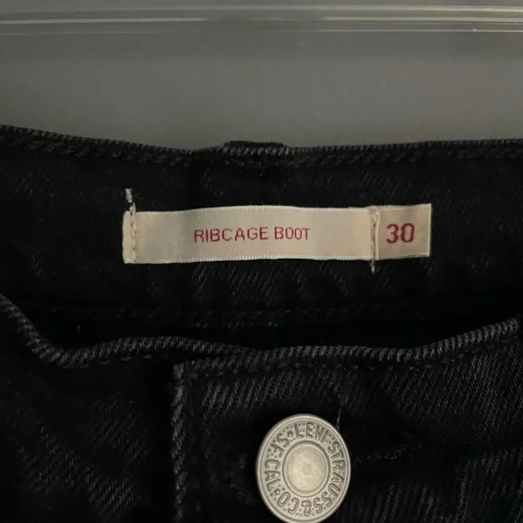 NWT Levi’s Ribcage Bootcut Jeans Womens Size 30 - Picture 4 of 5
